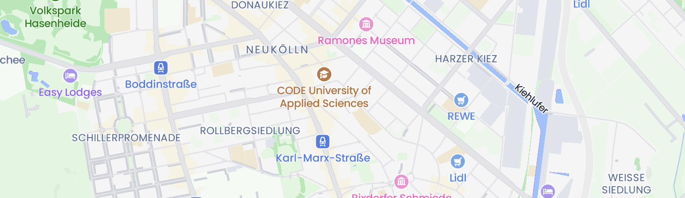 Karte mit dem ungefähren Standort