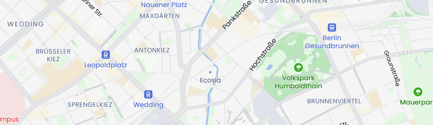 Karte mit dem ungefähren Standort