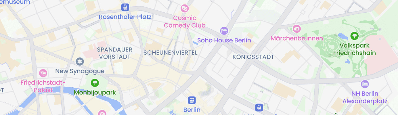 Karte mit dem ungefähren Standort