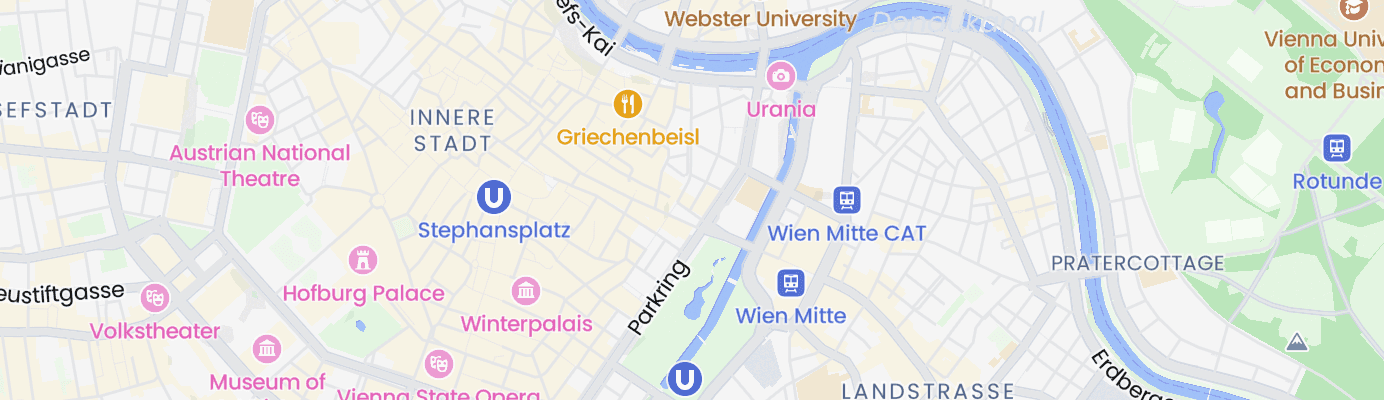 Karte mit dem ungefähren Standort