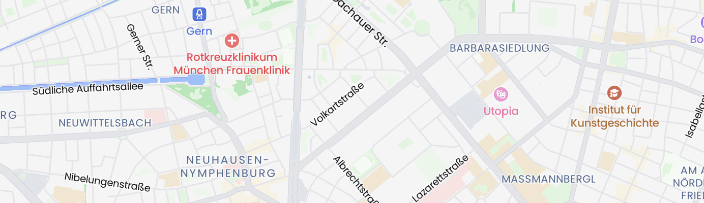 Karte mit dem ungefähren Standort