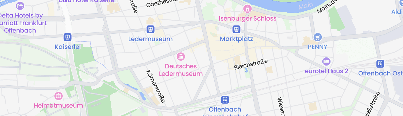 Karte mit dem ungefähren Standort