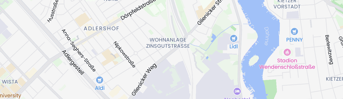Karte mit dem ungefähren Standort