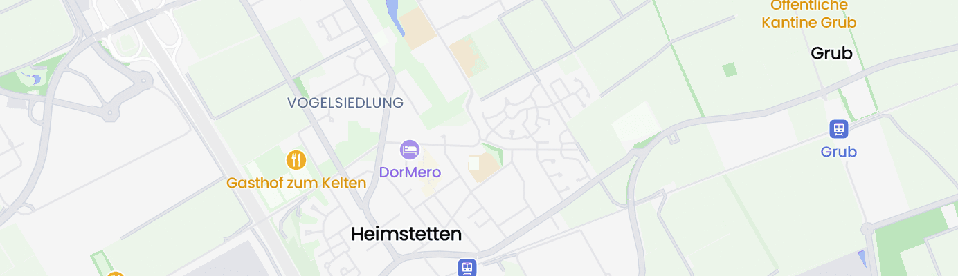 Karte mit dem ungefähren Standort
