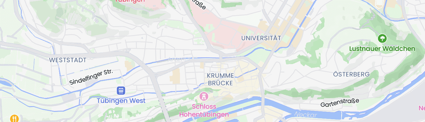 Karte mit dem ungefähren Standort