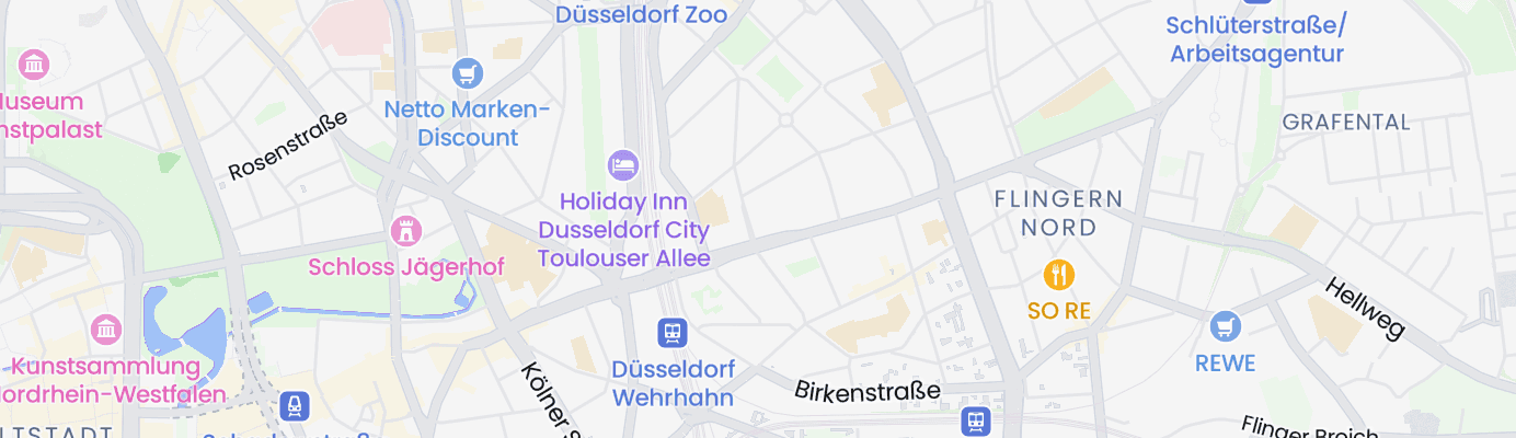 Karte mit dem ungefähren Standort
