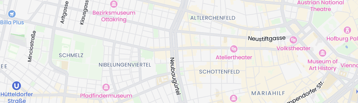 Karte mit dem ungefähren Standort