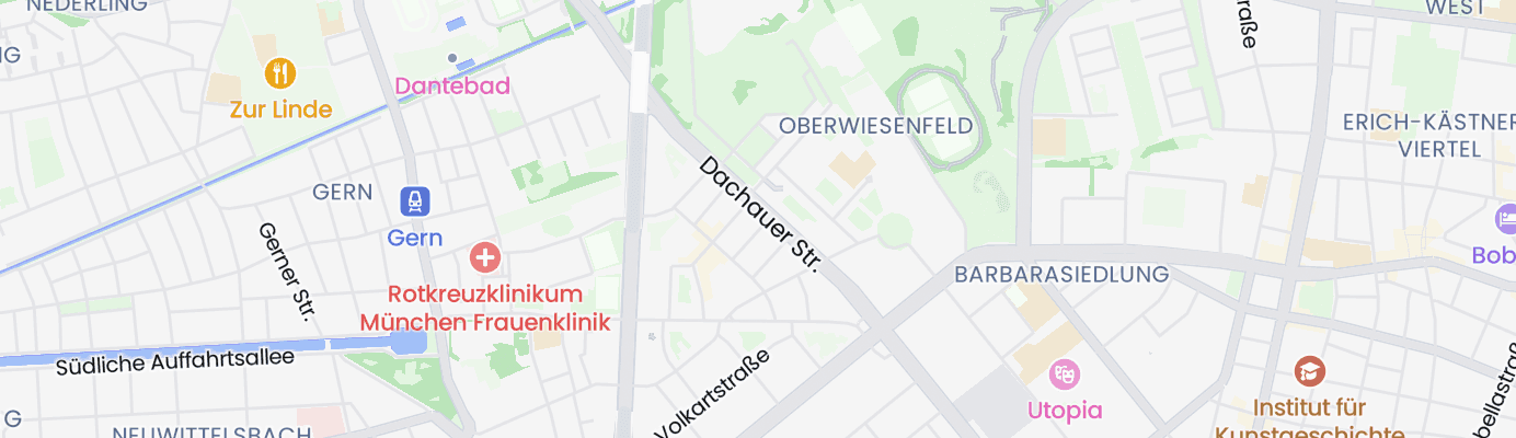 Karte mit dem ungefähren Standort
