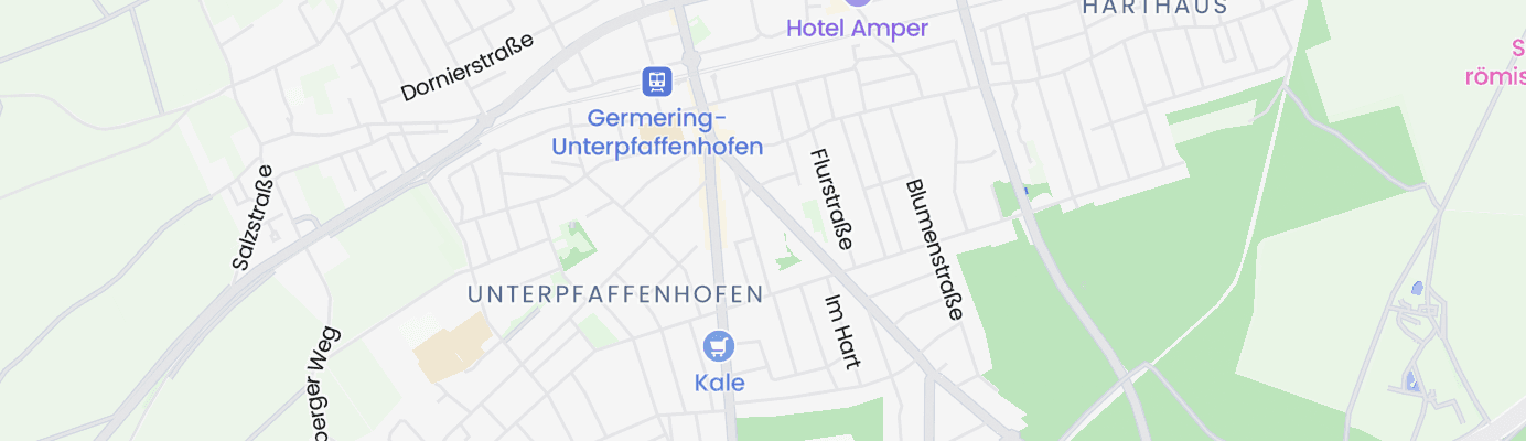 Karte mit dem ungefähren Standort