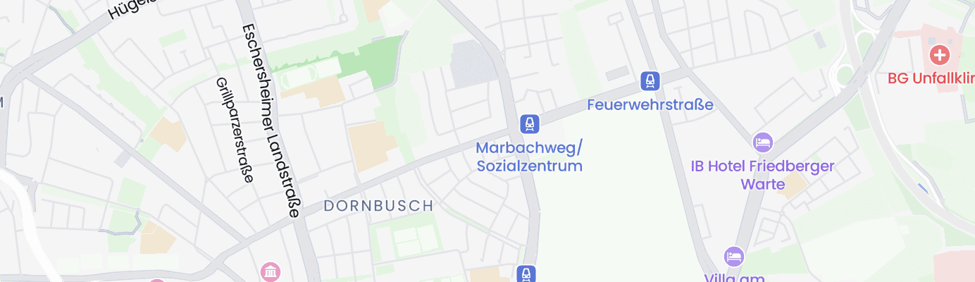 Karte mit dem ungefähren Standort