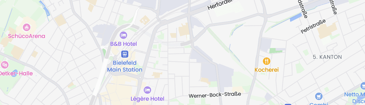 Karte mit dem ungefähren Standort