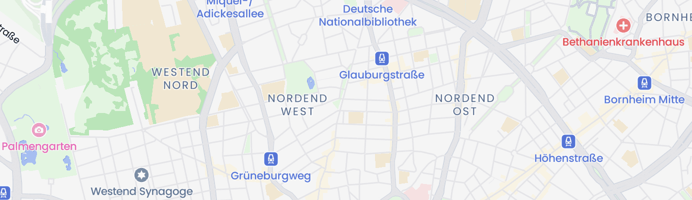 Karte mit dem ungefähren Standort