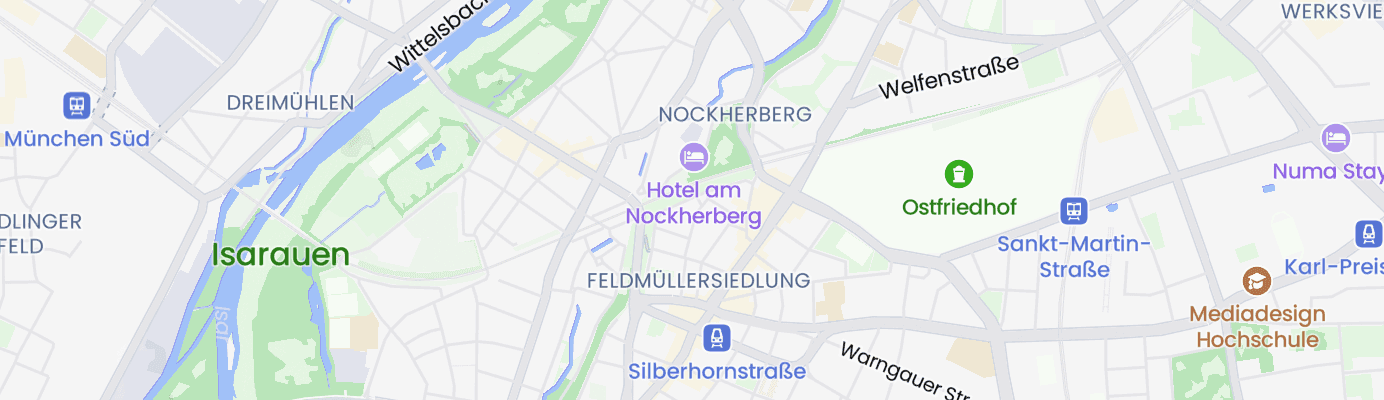 Karte mit dem ungefähren Standort