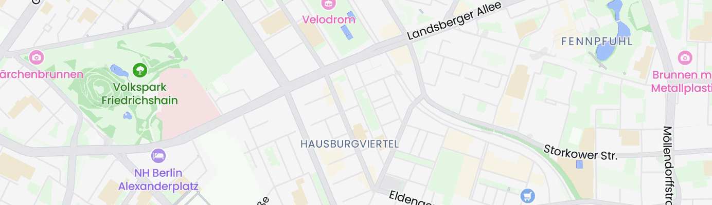 Karte mit dem ungefähren Standort