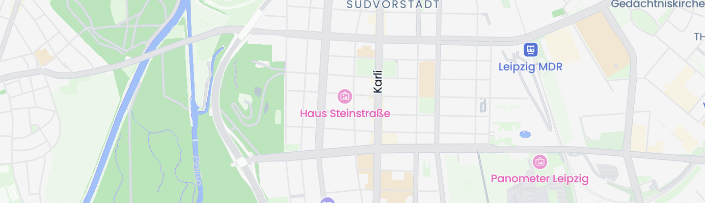 Karte mit dem ungefähren Standort