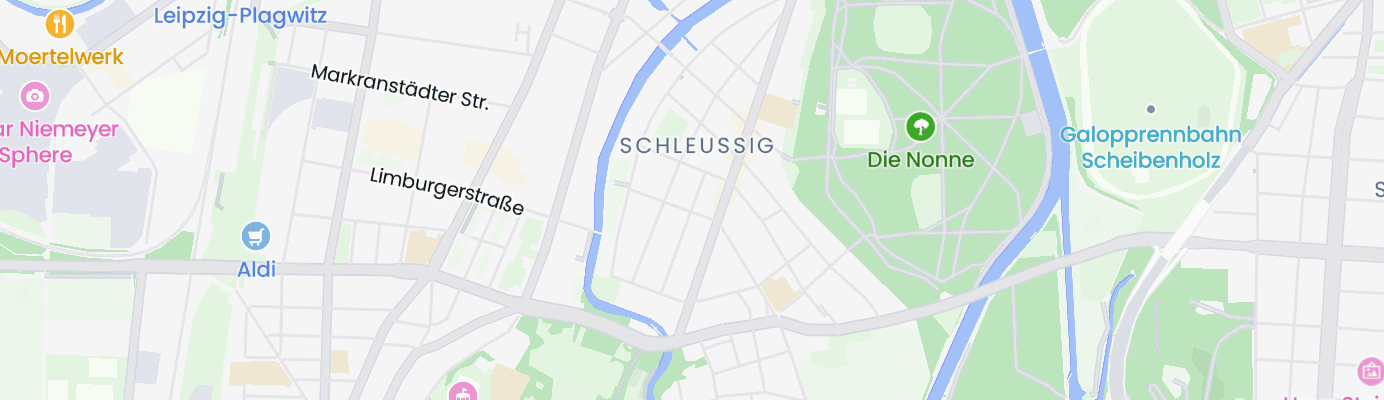 Karte mit dem ungefähren Standort