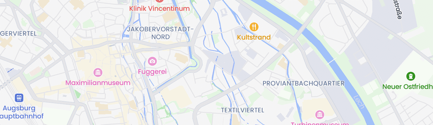 Karte mit dem ungefähren Standort