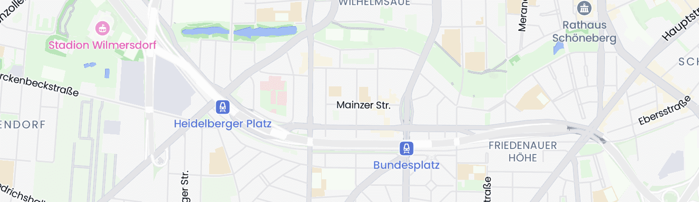 Karte mit dem ungefähren Standort