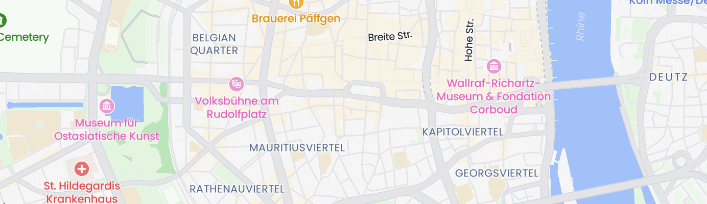 Karte mit dem ungefähren Standort
