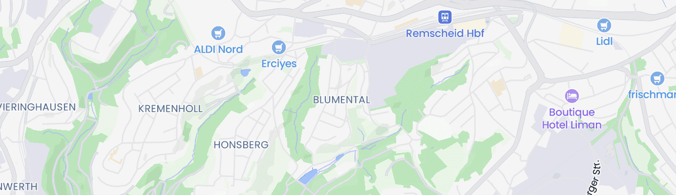 Karte mit dem ungefähren Standort