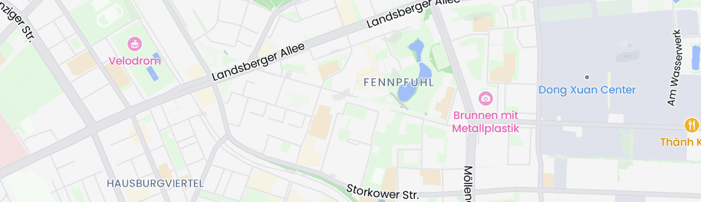 Karte mit dem ungefähren Standort