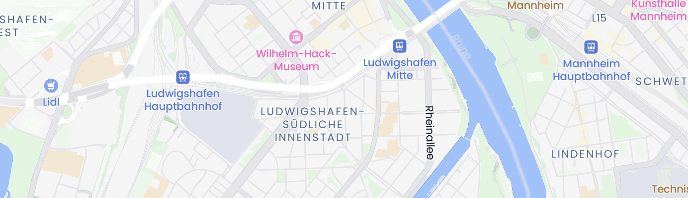 Karte mit dem ungefähren Standort