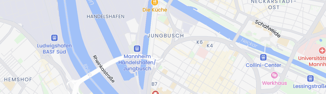 Karte mit dem ungefähren Standort