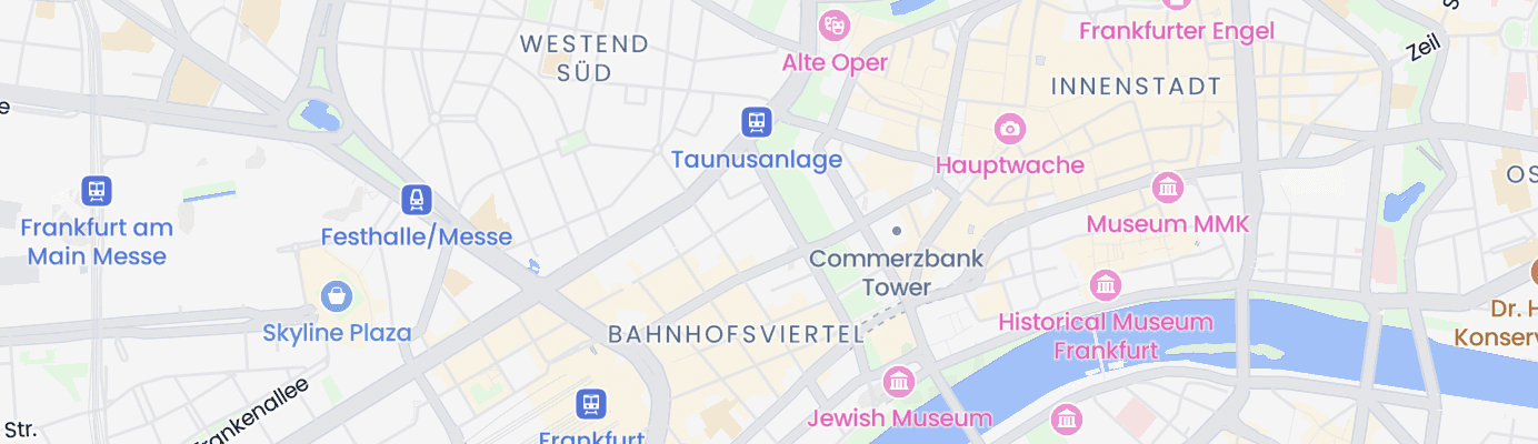Karte mit dem ungefähren Standort