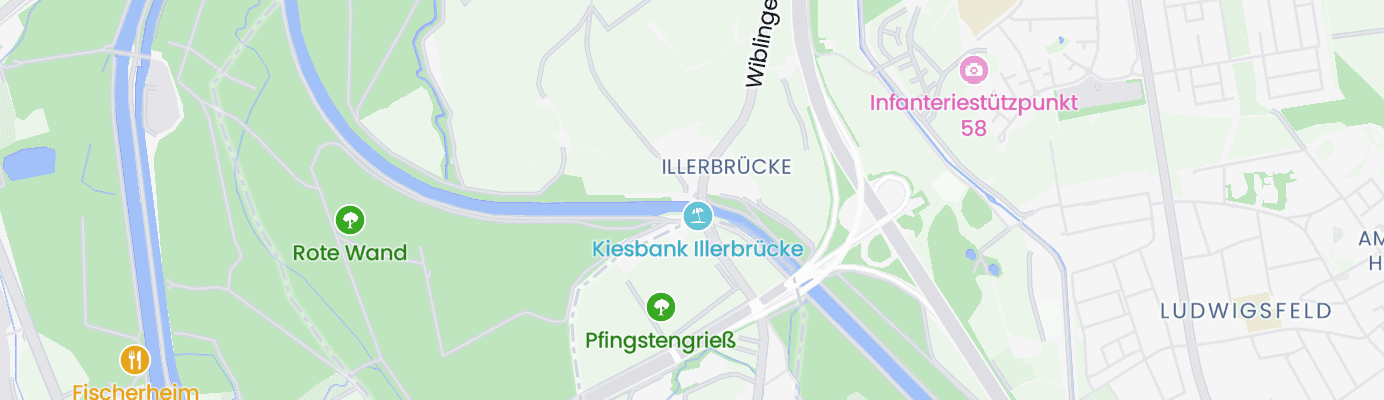 Karte mit dem ungefähren Standort