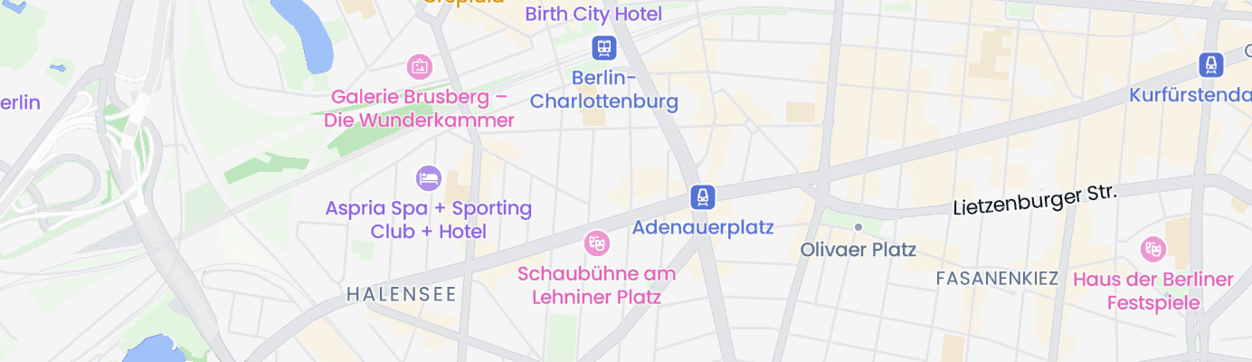 Karte mit dem ungefähren Standort