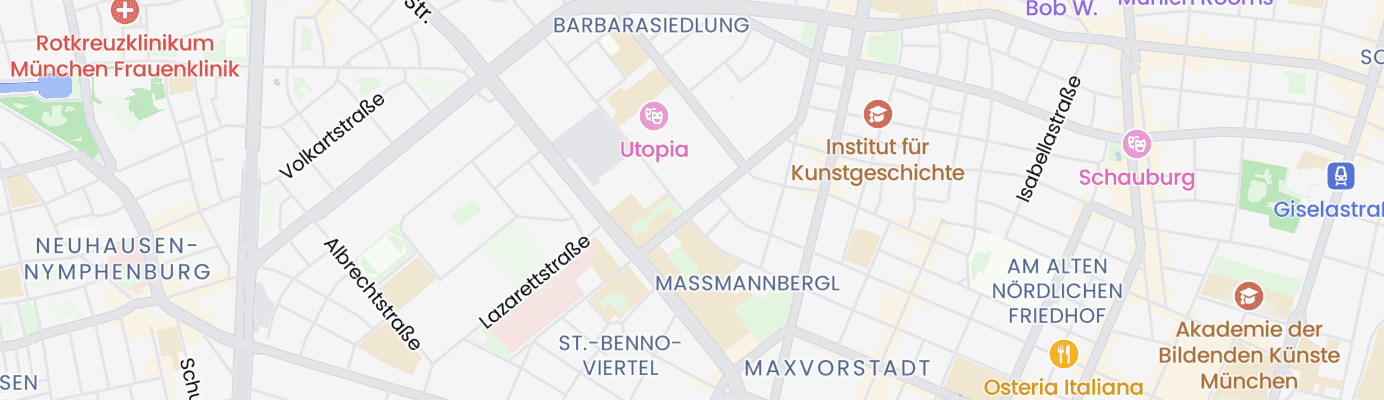 Karte mit dem ungefähren Standort