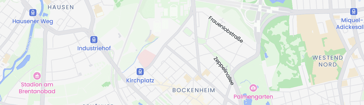 Map showing the approximate location
