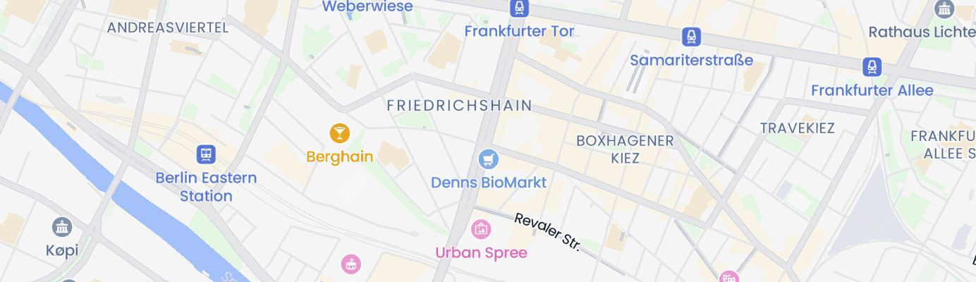 Karte mit dem ungefähren Standort