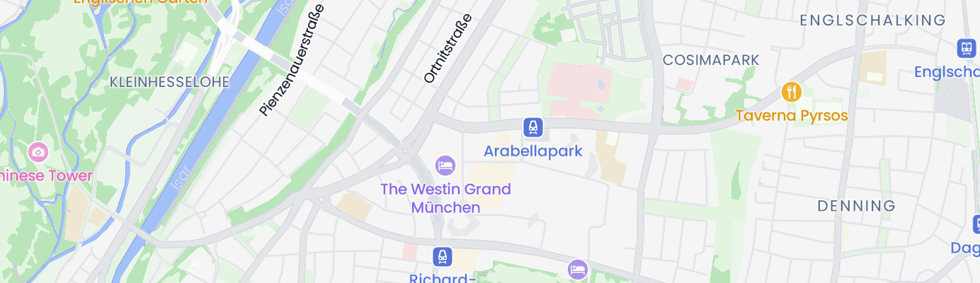 Karte mit dem ungefähren Standort