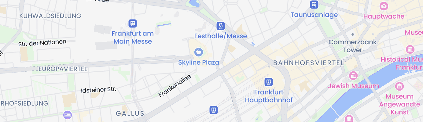 Karte mit dem ungefähren Standort
