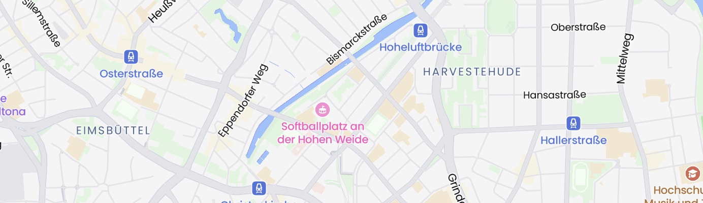 Karte mit dem ungefähren Standort