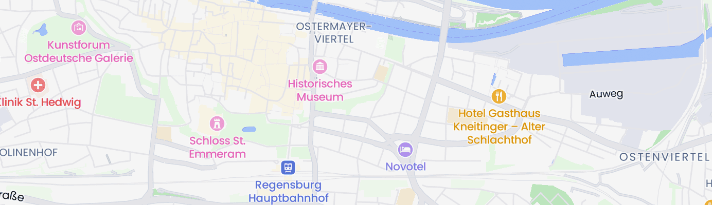 Karte mit dem ungefähren Standort