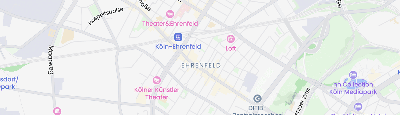 Karte mit dem ungefähren Standort