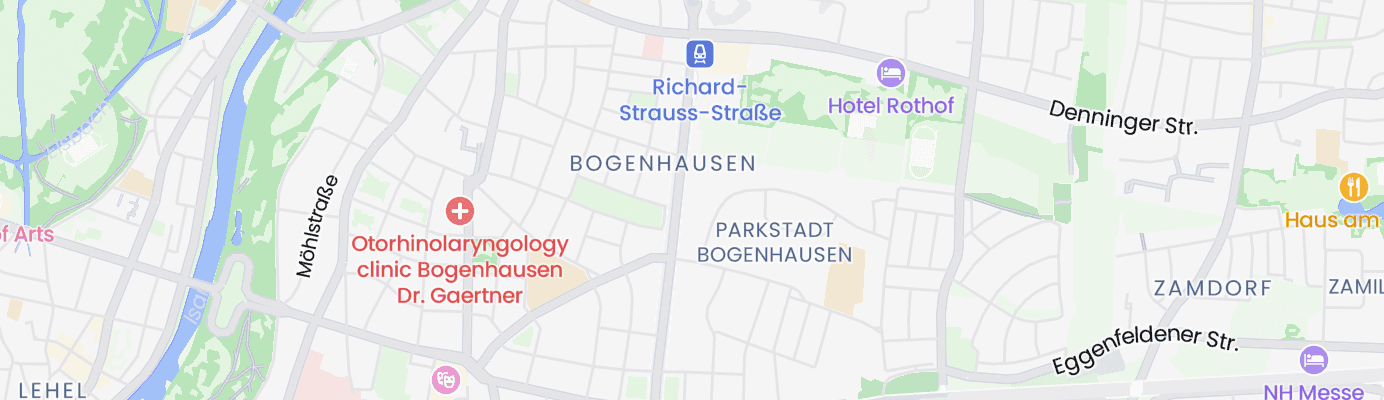 Karte mit dem ungefähren Standort