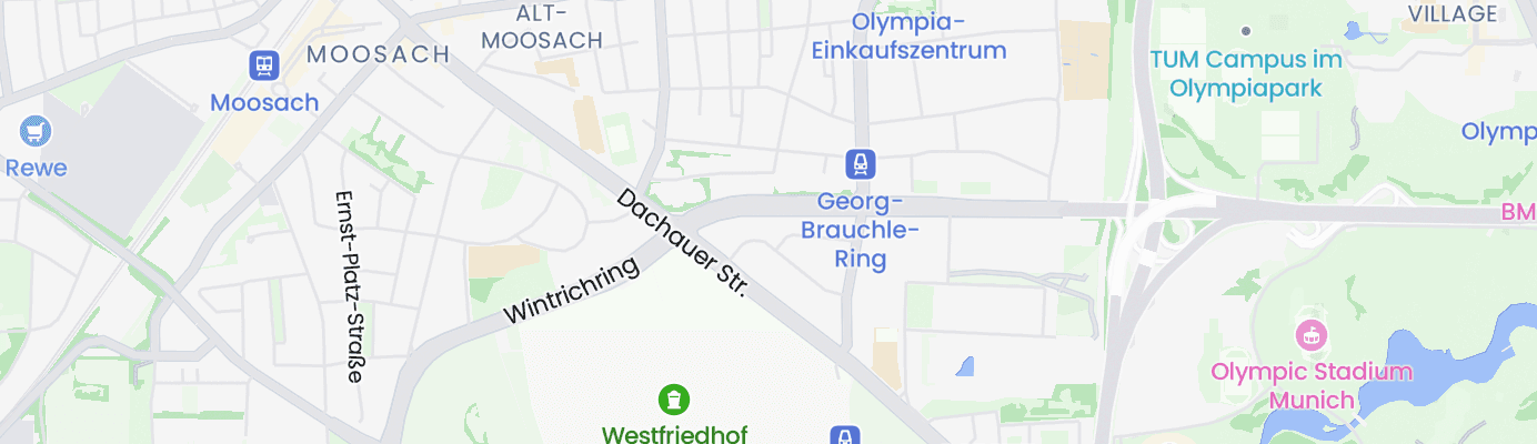 Karte mit dem ungefähren Standort