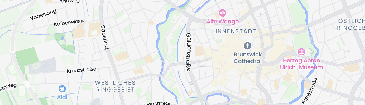 Karte mit dem ungefähren Standort