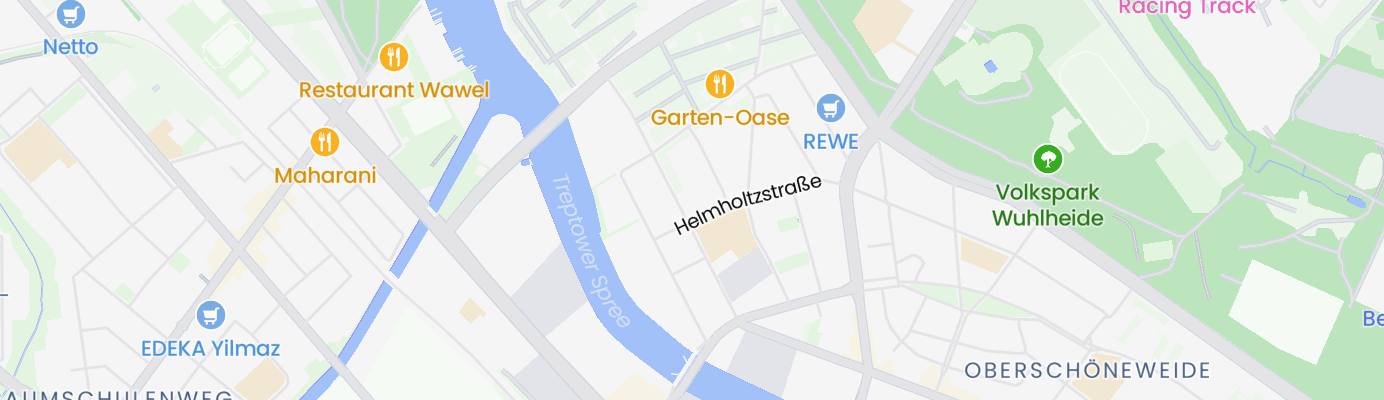Karte mit dem ungefähren Standort