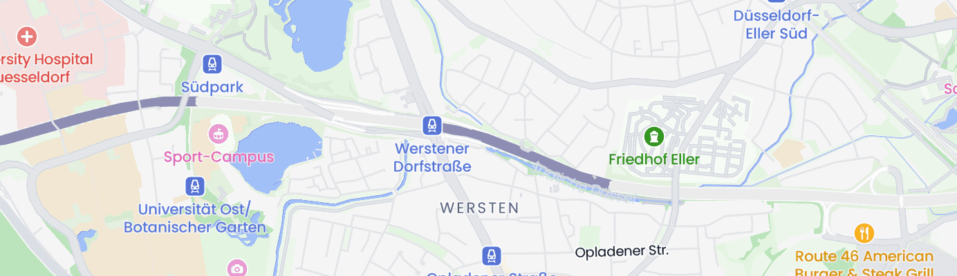 Karte mit dem ungefähren Standort