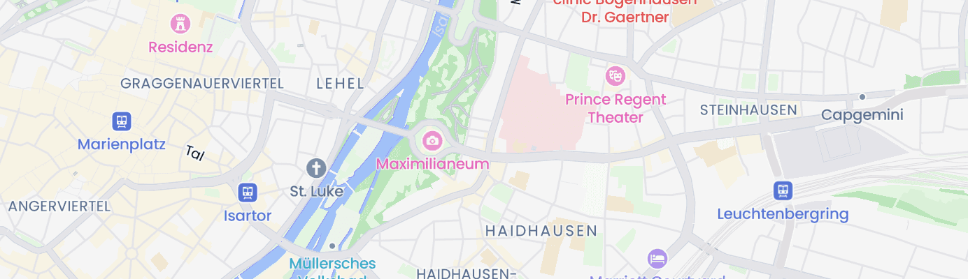 Map showing the approximate location