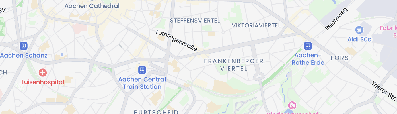 Karte mit dem ungefähren Standort