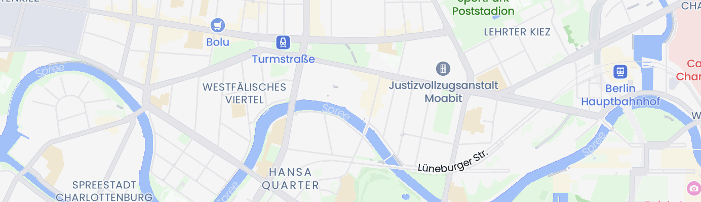 Karte mit dem ungefähren Standort