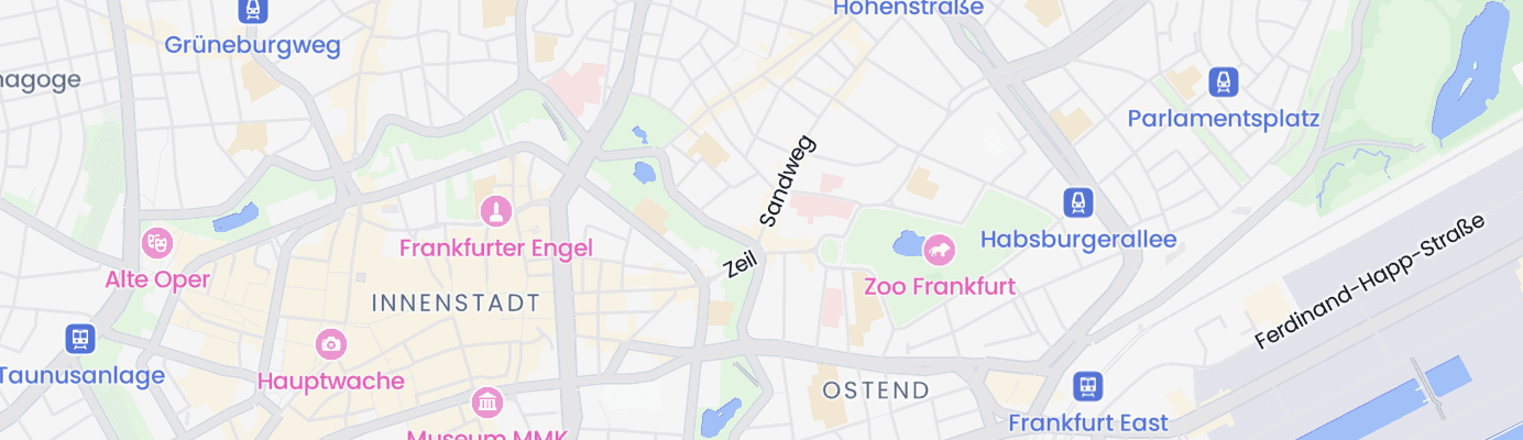 Karte mit dem ungefähren Standort