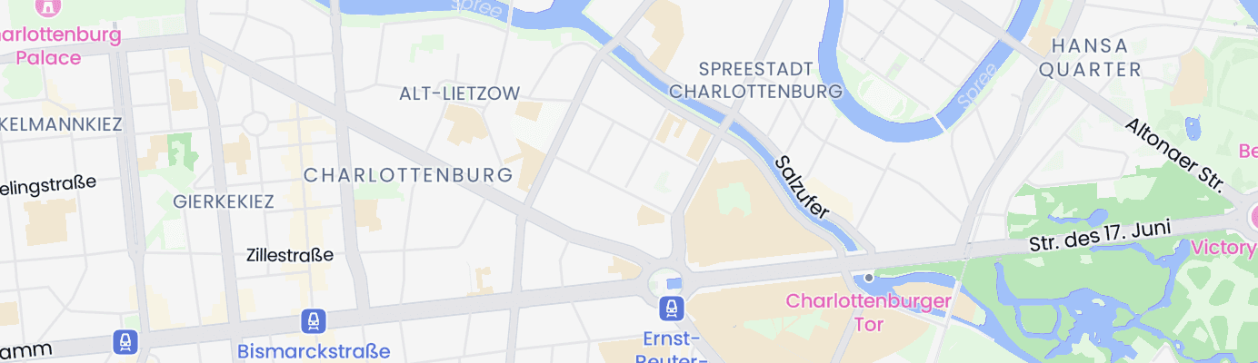 Karte mit dem ungefähren Standort