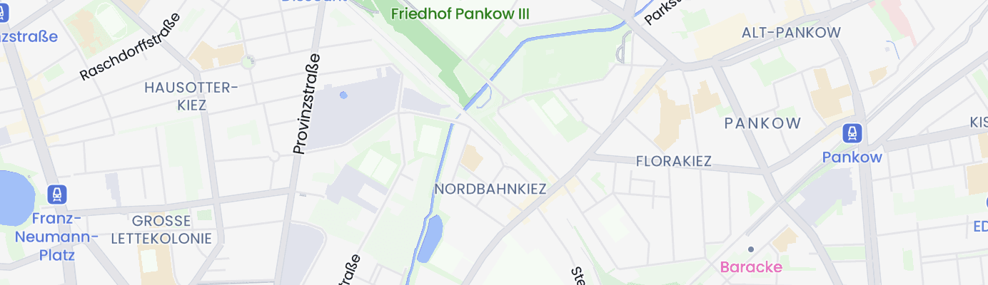 Karte mit dem ungefähren Standort