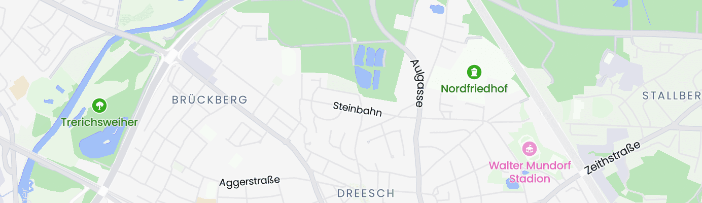 Karte mit dem ungefähren Standort
